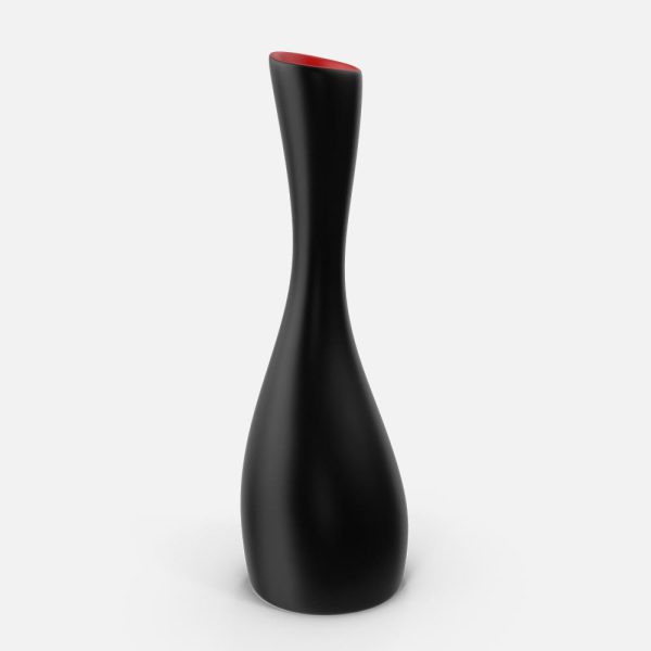 Vase de Luxe Noir Mat